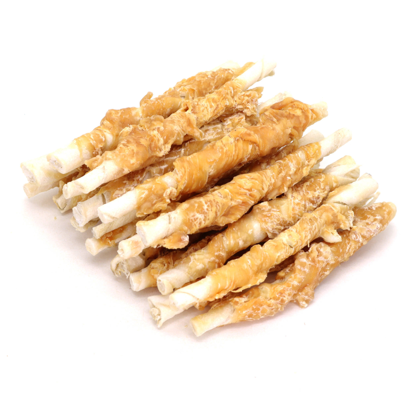 Dåse Twisted Tyggepind Med Kylling 400 Gram