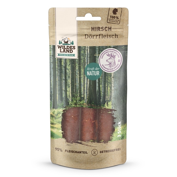 Wildes Land Meat Sticks Med Hjort Stk
