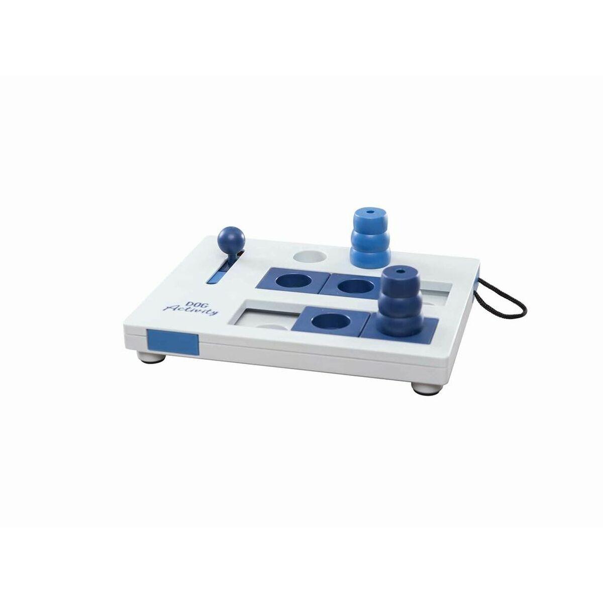 Hundelegetøj Trixie Aktivitetsbræt Blå Hvid