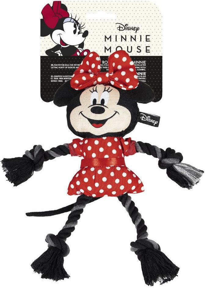 Bidelegetøj Reb Hund Minnie Mouse