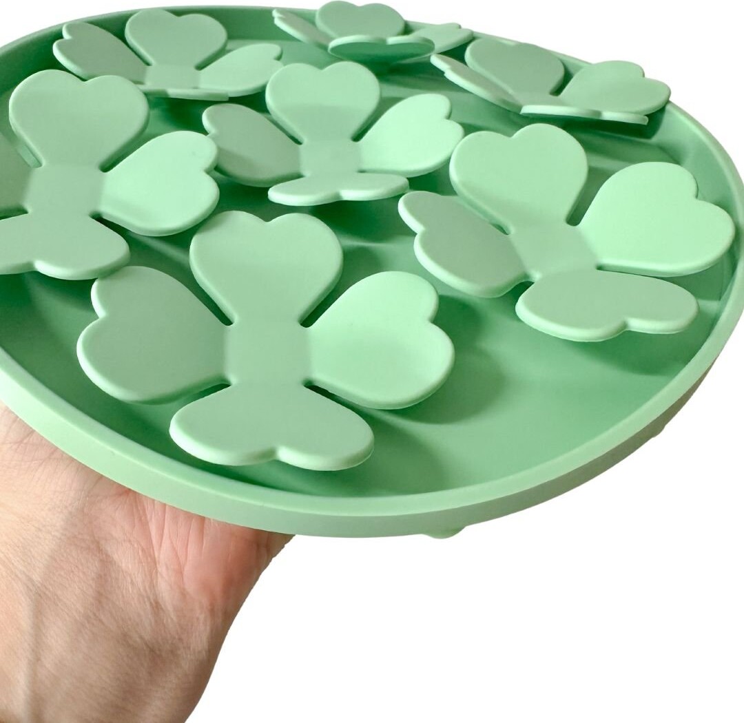 Confetti Dogs Lucky Clover Slikkemåtte