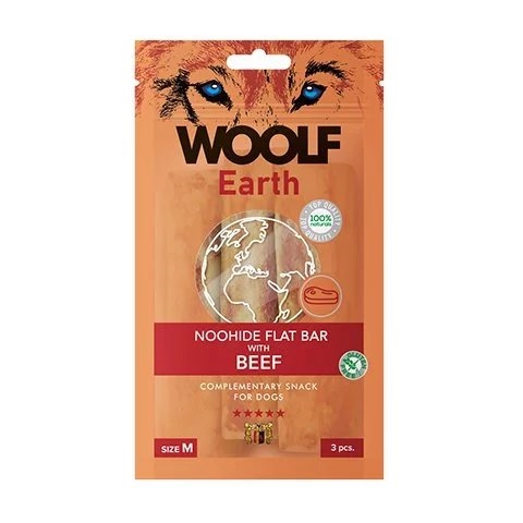 Woolf Noohide Sticks Stk Medium Beef
