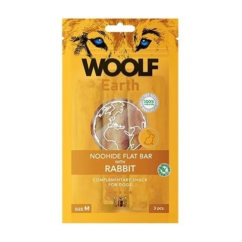 Woolf Noohide Sticks Stk Medium Rabbit