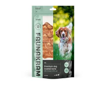 Faunakram Premium Tyggeben Råhud Kylling   Torsk 450