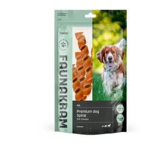 Faunakram Premium Hundesnack Spiral Kylling 450