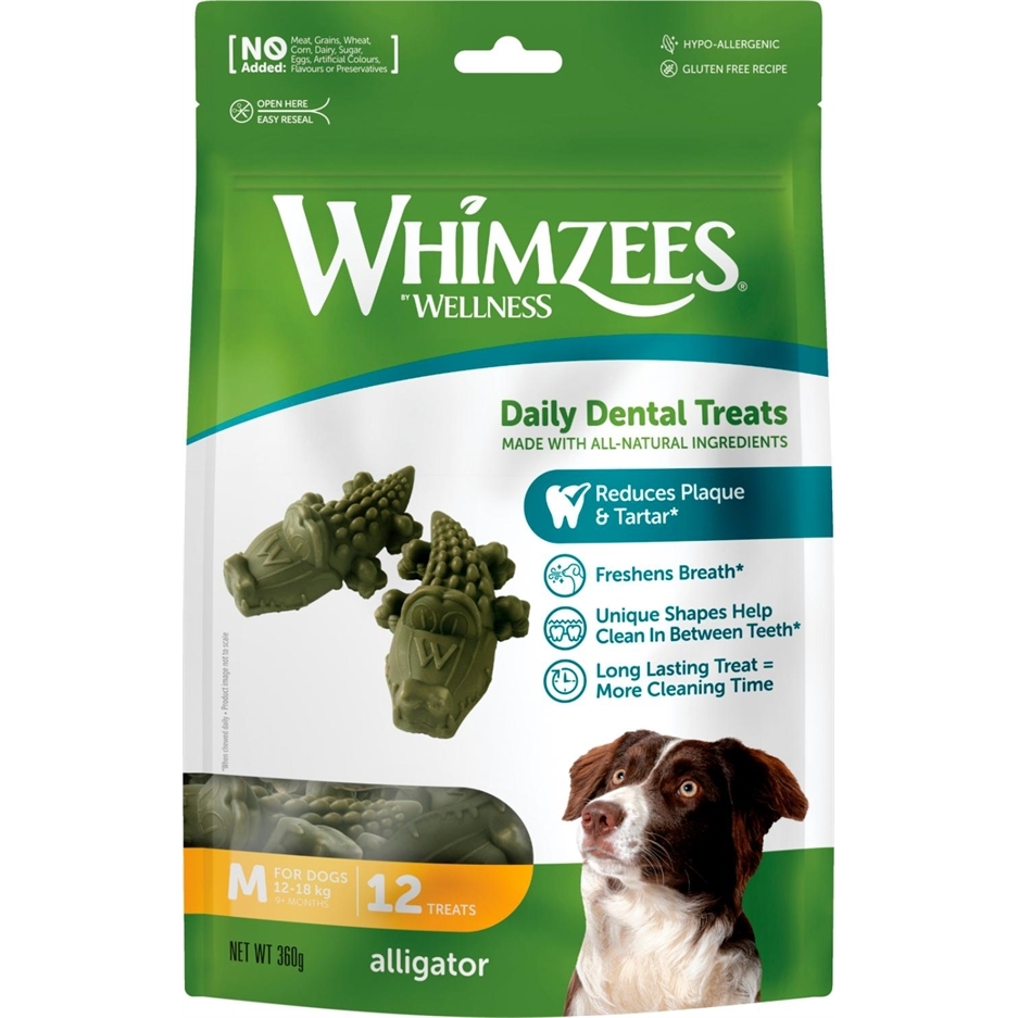 Whimzees Alligator Stk 360g