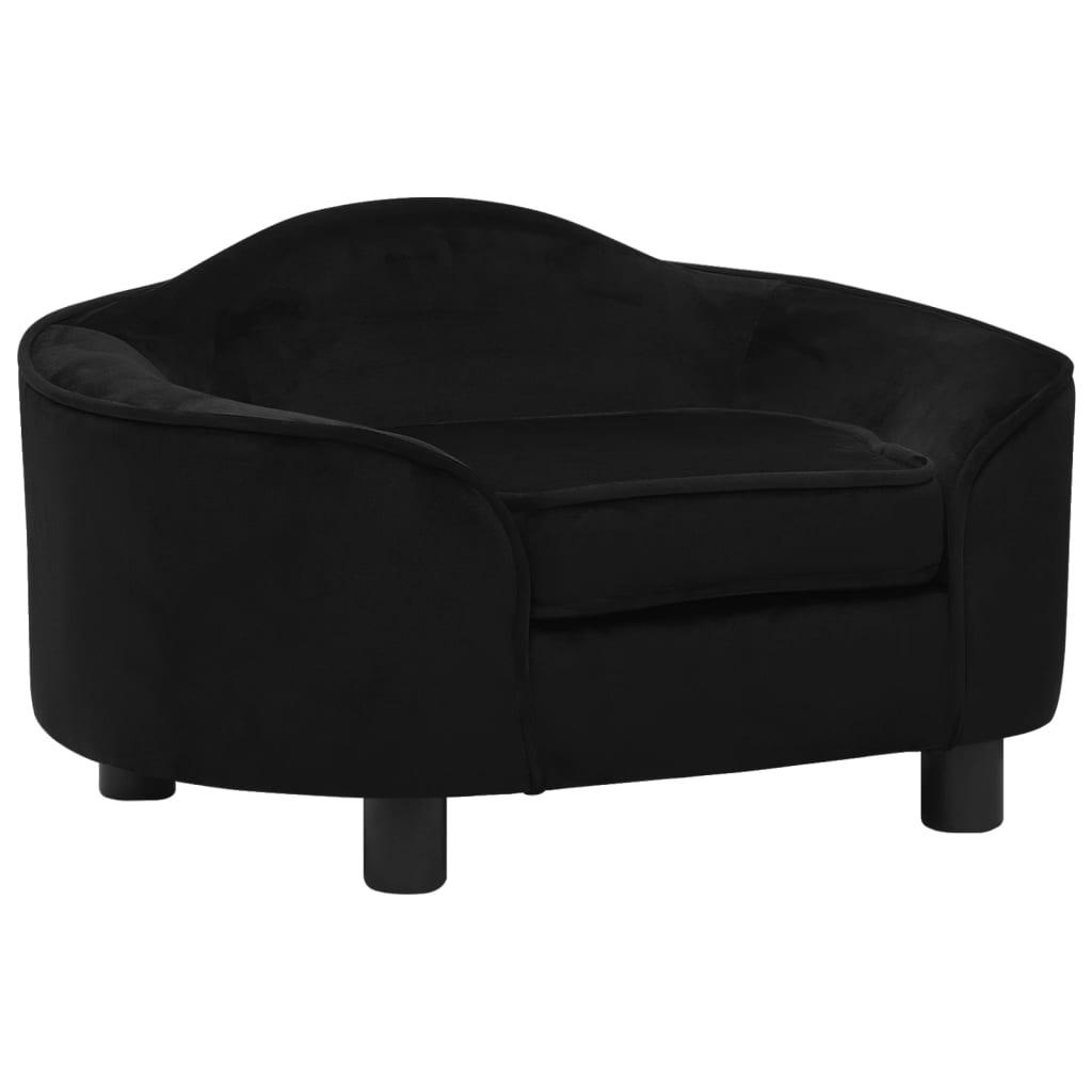 Hundesofa Plys Sort Hundeseng