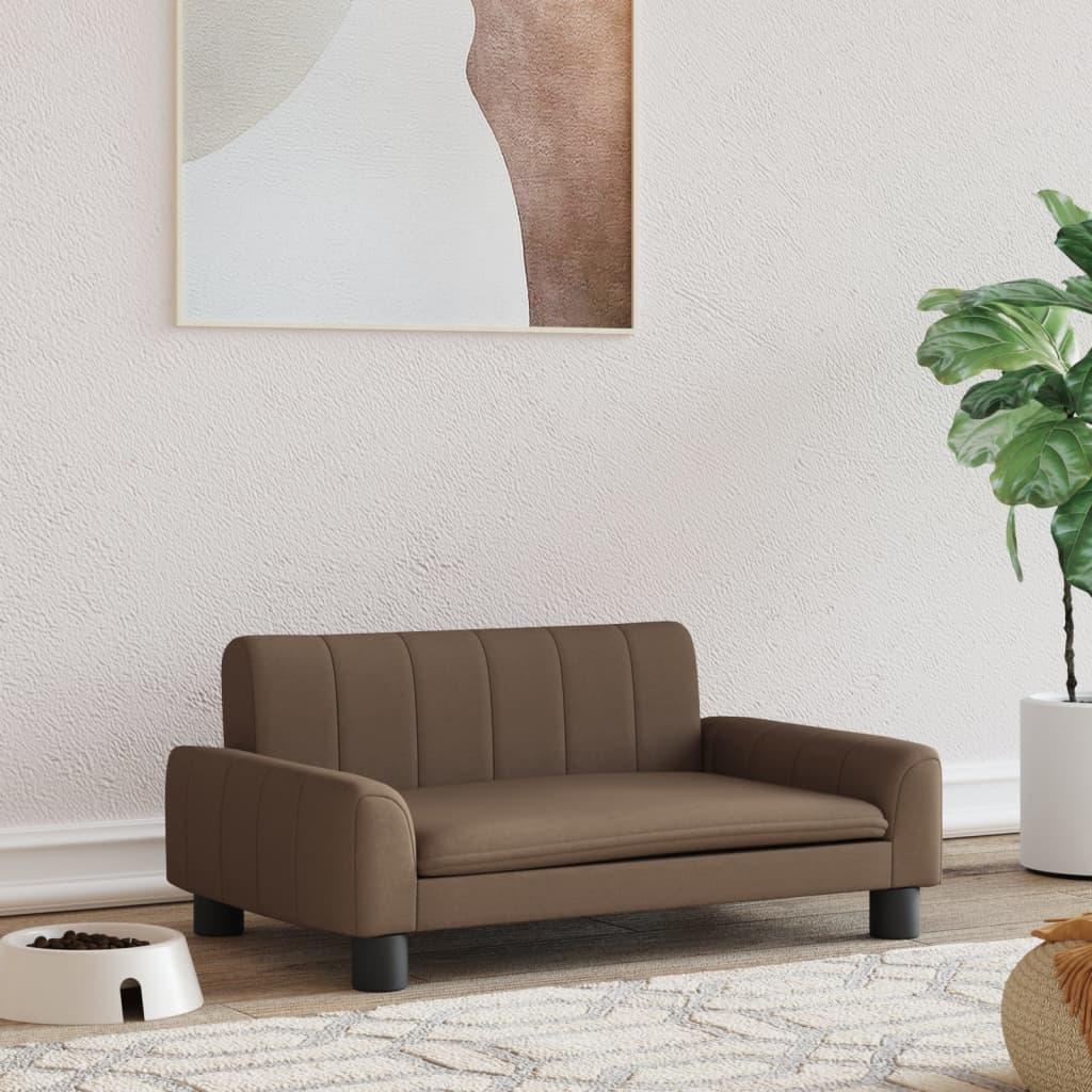 Hundeseng   Stof Brun Hundesofa