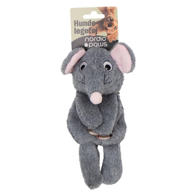 Nordic Paws Knitrelegetøj Mus