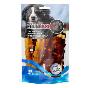 Faunakram Dental Sticks Kyllingewrap Kornfri Str 220