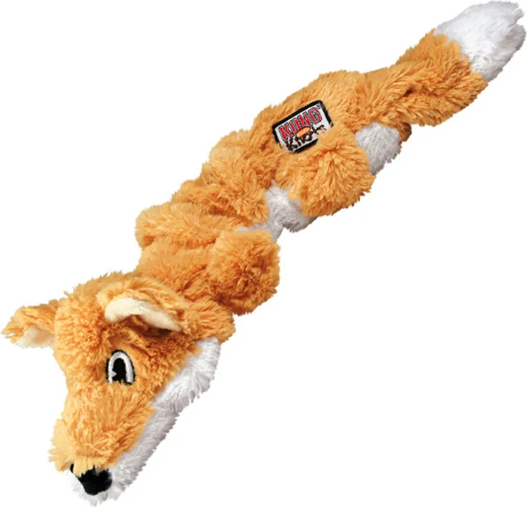 Kong Scrunch Knots Ræv Bamse Til Hund