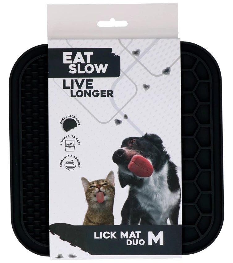 Eat Slow Live Longer Duo Grå
