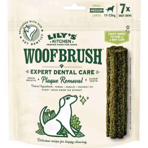 Lilys Kitchen Woofbrush Dental Care Medium Stk