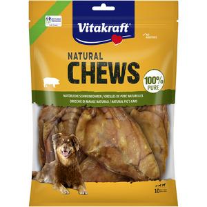 Vitakraft Natural Chews Tørrede Griseører 220