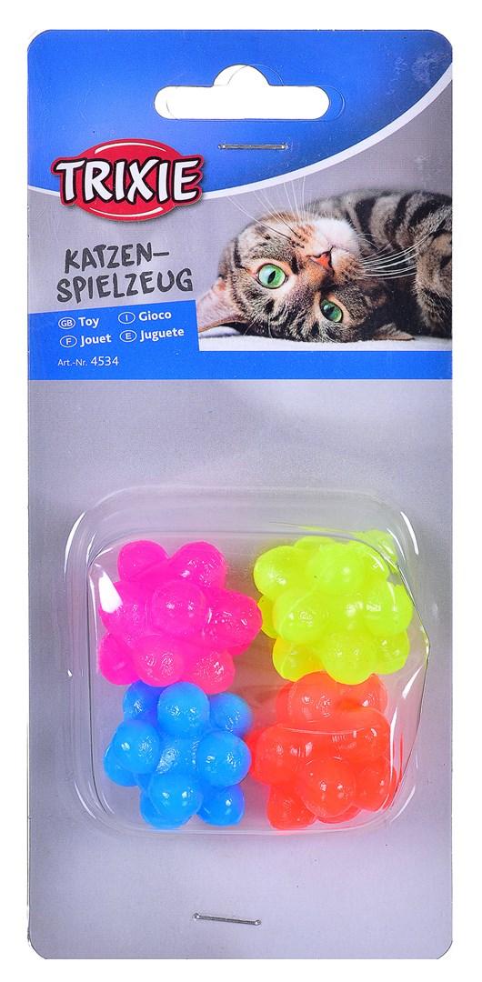 Kattelegetøjsbolde Trixie Bubble Balls Stk