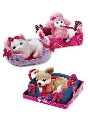 Barbie Dyr Med Hundeseng Assorterede